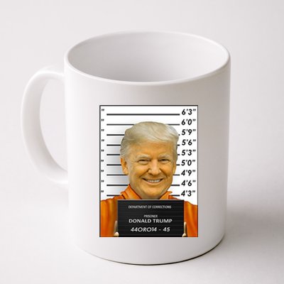 Donald Trump Mugshot Jail Prison Coffee Mug