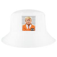 Donald Trump Mug Shot 2024 Orange Jail Suit Cool Comfort Performance Bucket Hat