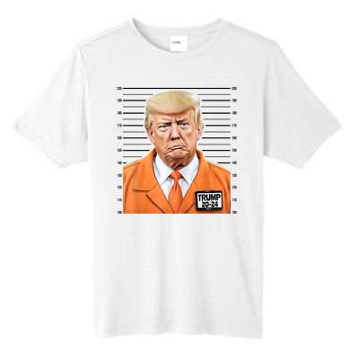 Donald Trump Mug Shot 2024 Orange Jail Suit Tall Fusion ChromaSoft Performance T-Shirt