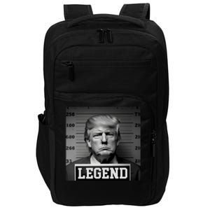 Donald Trump Mugshot Legend Impact Tech Backpack