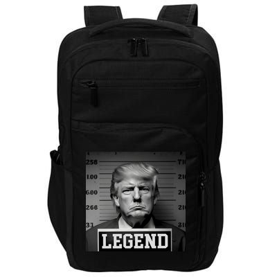 Donald Trump Mugshot Legend Impact Tech Backpack