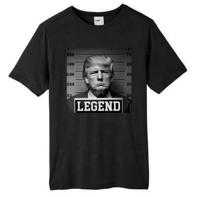 Donald Trump Mugshot Legend Tall Fusion ChromaSoft Performance T-Shirt