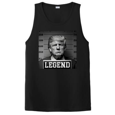 Donald Trump Mugshot Legend PosiCharge Competitor Tank