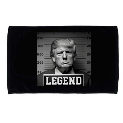 Donald Trump Mugshot Legend Microfiber Hand Towel