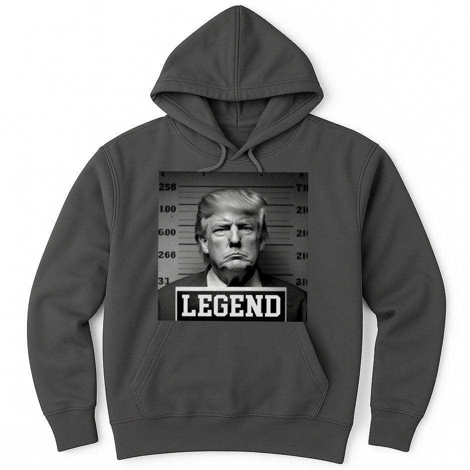Donald Trump Mugshot Legend Hoodie