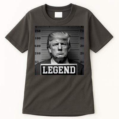 Donald Trump Mugshot Legend Tall T-Shirt
