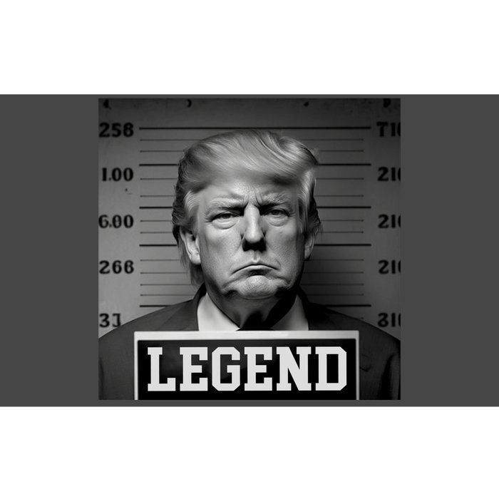 Donald Trump Mugshot Legend Bumper Sticker