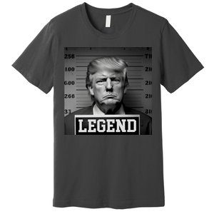 Donald Trump Mugshot Legend Premium T-Shirt