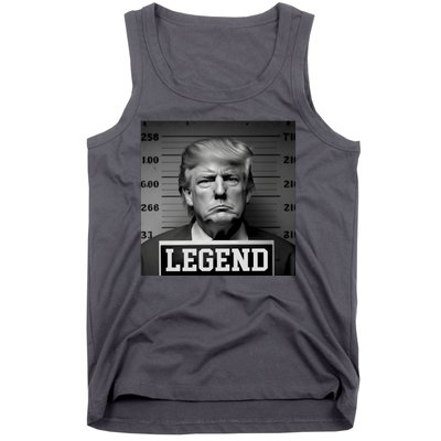 Donald Trump Mugshot Legend Tank Top