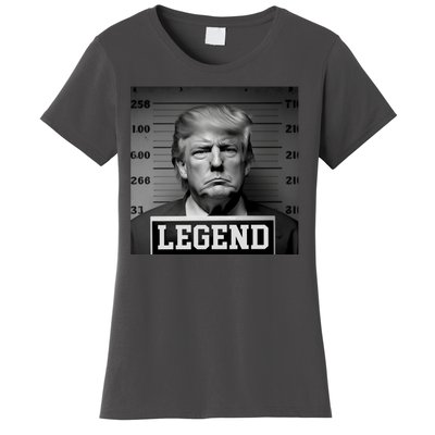 Donald Trump Mugshot Legend Women's T-Shirt