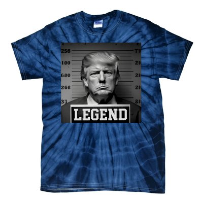 Donald Trump Mugshot Legend Tie-Dye T-Shirt