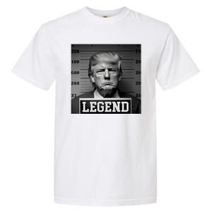 Donald Trump Mugshot Legend Garment-Dyed Heavyweight T-Shirt