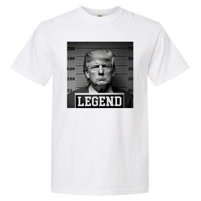 Donald Trump Mugshot Legend Garment-Dyed Heavyweight T-Shirt