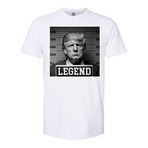 Donald Trump Mugshot Legend Softstyle CVC T-Shirt