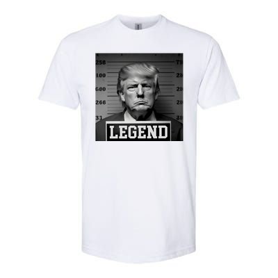 Donald Trump Mugshot Legend Softstyle® CVC T-Shirt