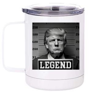 Donald Trump Mugshot Legend 12 oz Stainless Steel Tumbler Cup