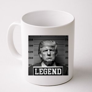 Donald Trump Mugshot Legend Coffee Mug