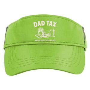 Dad Tax Making Sure Its Not Funny Fathers Day Adult Drive Performance Visor