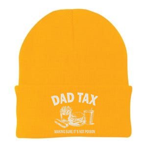 Dad Tax Making Sure Its Not Funny Fathers Day Knit Cap Winter Beanie