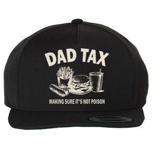 Dad Tax Making Sure Its Not Funny Fathers Day Wool Snapback Cap