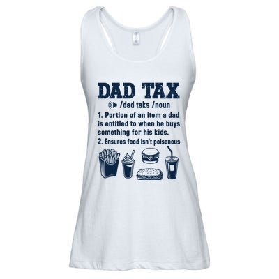 Dad Tax Making Sure Its Not Poiso Fathers Day Dad Joke Ladies Essential Flowy Tank