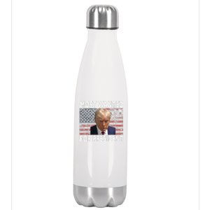 Donald Trump Most Wanted For President 2024 Stainless Steel Insulated Water Bottle