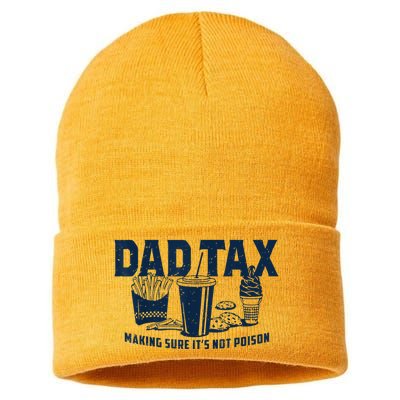 Dad Tax Making Sure ItS Not Poison Sustainable Knit Beanie