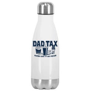 Dad Tax Making Sure ItS Not Poison Stainless Steel Insulated Water Bottle