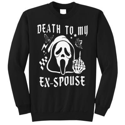 Death To My Exspouse Newly Divorce Status Ex Marriage Life Sweatshirt