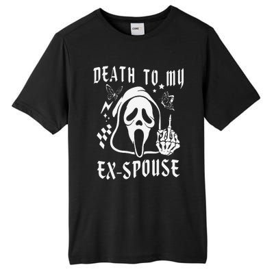 Death To My Exspouse Newly Divorce Status Ex Marriage Life Tall Fusion ChromaSoft Performance T-Shirt