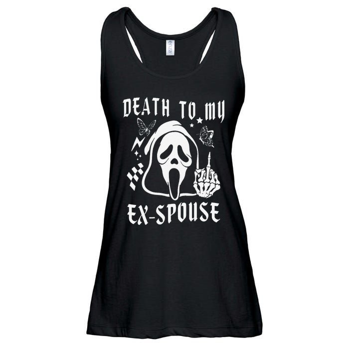 Death To My Exspouse Newly Divorce Status Ex Marriage Life Ladies Essential Flowy Tank