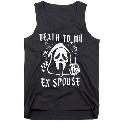 Death To My Exspouse Newly Divorce Status Ex Marriage Life Tank Top