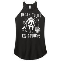 Death To My Exspouse Newly Divorce Status Ex Marriage Life Women's Perfect Tri Rocker Tank