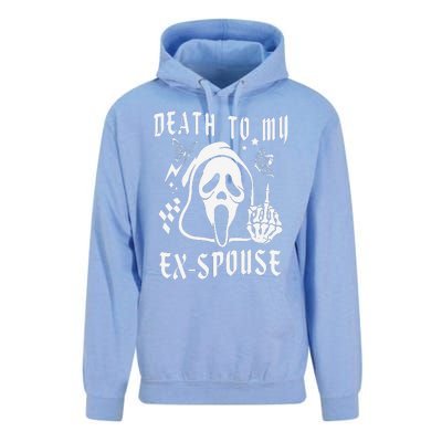 Death To My Exspouse Newly Divorce Status Ex Marriage Life Unisex Surf Hoodie