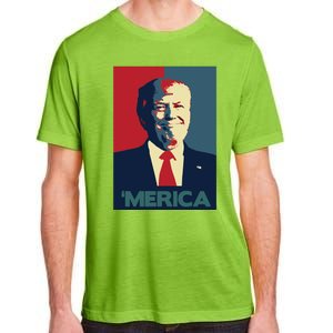 Donald Trump Merica Gift Adult ChromaSoft Performance T-Shirt