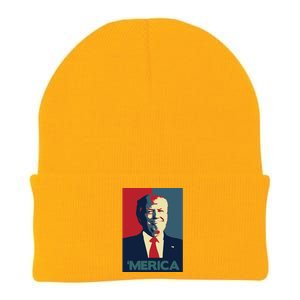 Donald Trump Merica Gift Knit Cap Winter Beanie