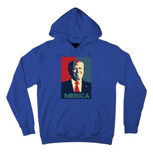 Donald Trump Merica Gift Hoodie