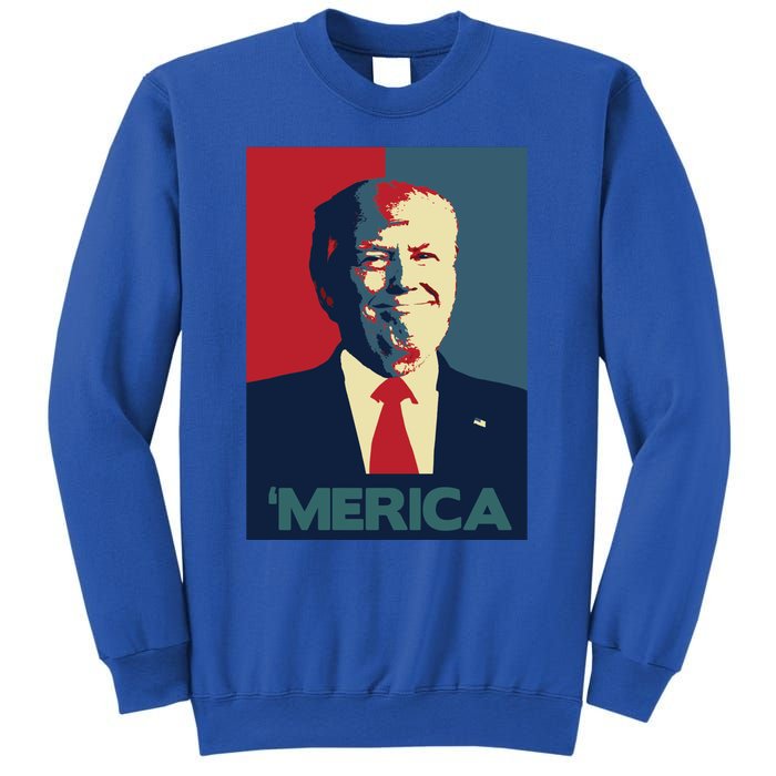 Donald Trump Merica Gift Sweatshirt