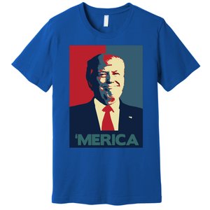 Donald Trump Merica Gift Premium T-Shirt