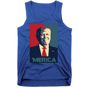 Donald Trump Merica Gift Tank Top