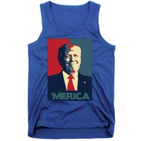 Donald Trump Merica Gift Tank Top