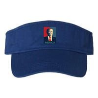 Donald Trump Merica Gift Valucap Bio-Washed Visor