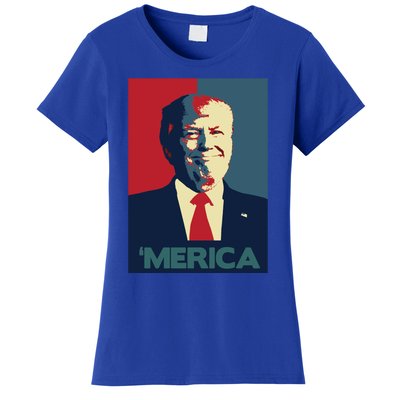 Donald Trump Merica Gift Women's T-Shirt