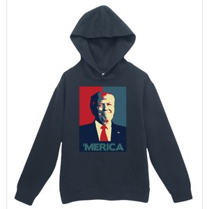 Donald Trump Merica Gift Urban Pullover Hoodie