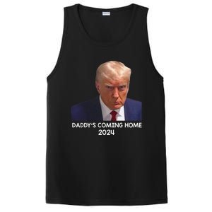 Donald Trump Mugshot DaddyS Coming Home 2024 PosiCharge Competitor Tank