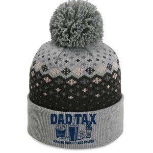 Dad Tax Making Sure ItS Not The Baniff Cuffed Pom Beanie