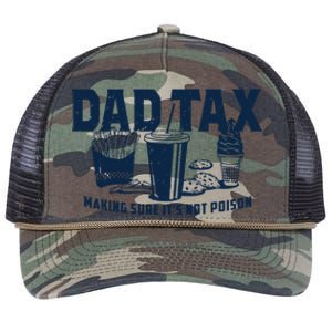 Dad Tax Making Sure ItS Not Retro Rope Trucker Hat Cap