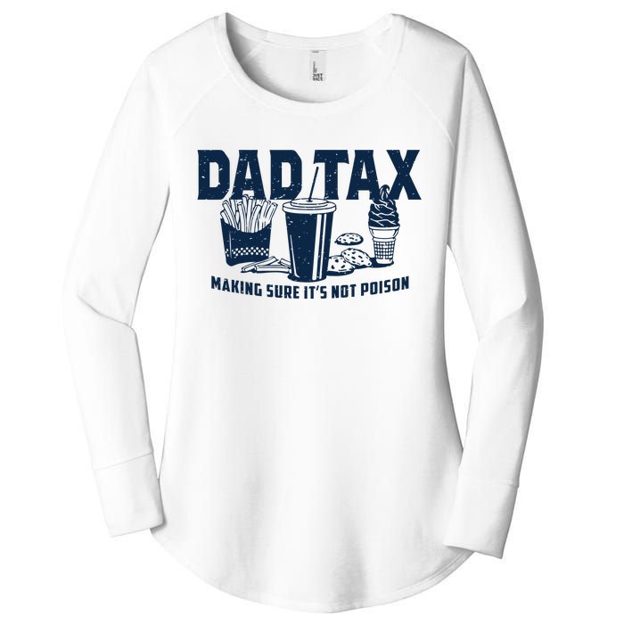 Dad Tax Making Sure ItS Not Women's Perfect Tri Tunic Long Sleeve Shirt