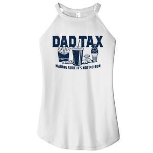 Dad Tax Making Sure ItS Not Women's Perfect Tri Rocker Tank