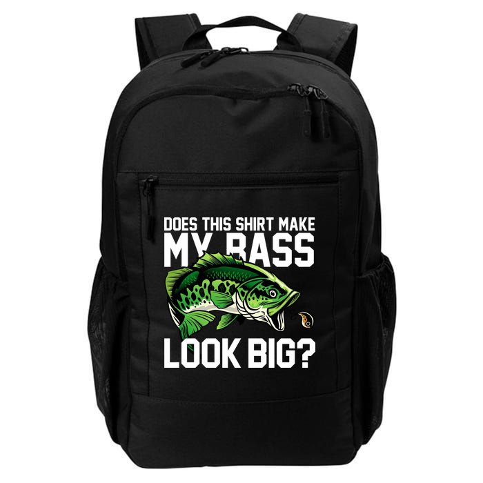Does This Make My Bass Look Big Funny Fishing Backpack